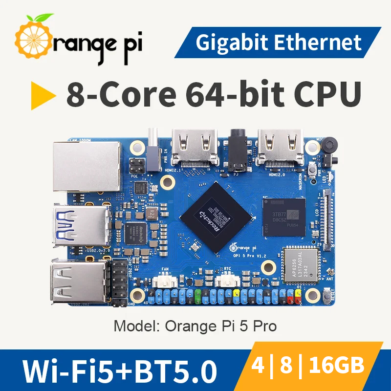 Orange Pi 5 Pro 16 8 4GB RAM L - Orange Pi 5 Plus 16Gb ulasan dan harga